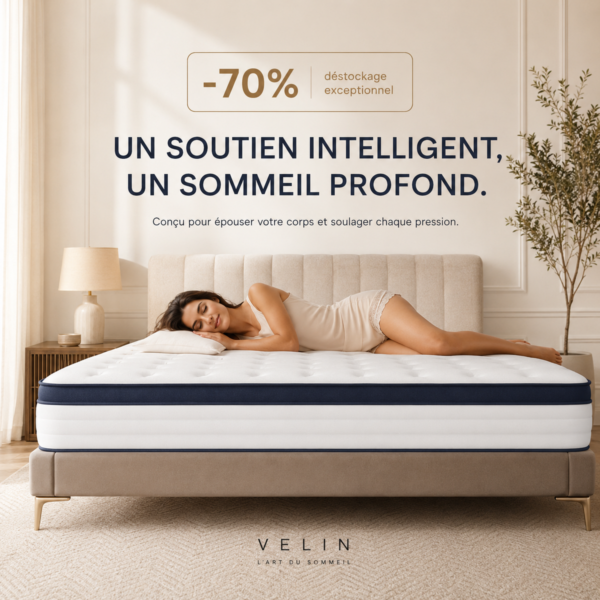 Matelas Nuage VELIN – vue principale